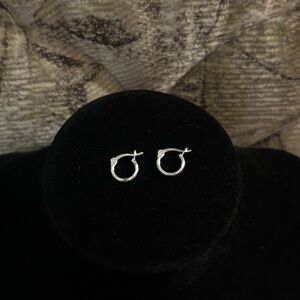 925 Sterling Silver Small Hoop Earrings